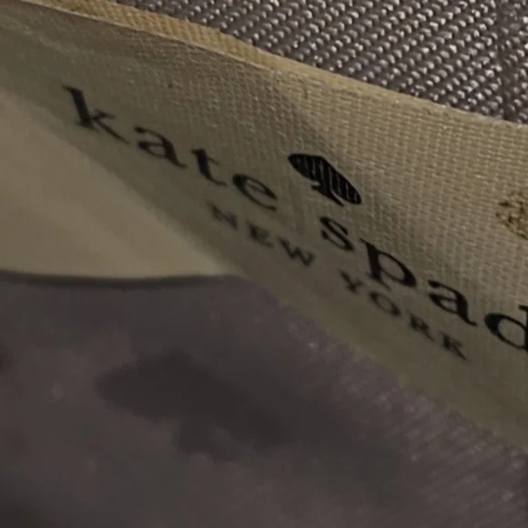 KATE SPADE Duet Colorblock Saffiano Leather Crossbody Bag Cream Gray - Picture 6 of 11